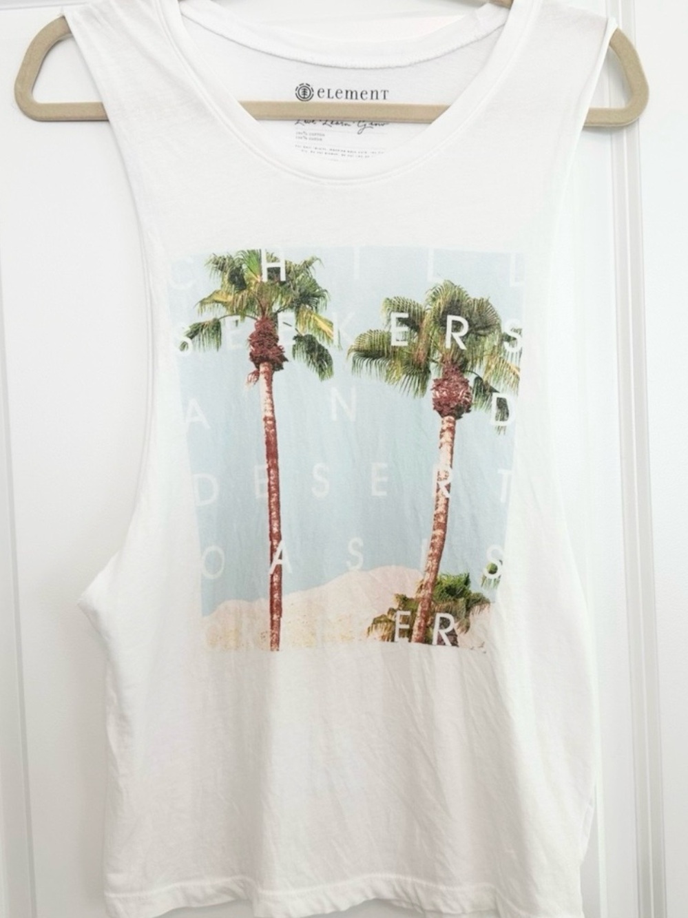 Y2K Element Palm Tree Graphic Chill Seekers Summer Beach Tank Top